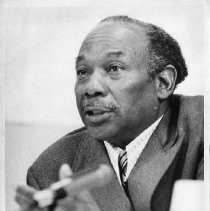 Herman Lawson at a City Council meeting