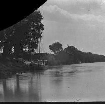 Sacramento River water front scene