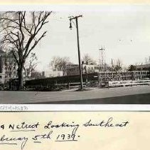 Building under construction at 10th and N Street