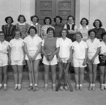 C. K. McClatchy High School 1938 Girls Baseball Team