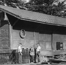 Condemned Railroad Depot in Gridley