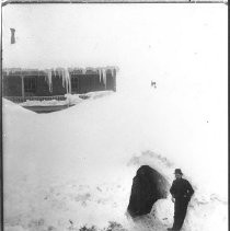 Tunnel entrance to hotel at Blue Canyon