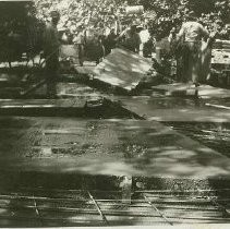 Winding Way Bridge construction