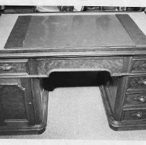 Desk inside Stanford Home