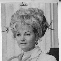 Mrs. Norbert (Rose) Gotner, wife of POW Major Norbert Gotner, who was released after end of War in Vietnam