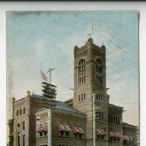 View of the "Pink" Post Office at 7th and K Streets