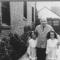 David Joslyn with his Two Grandaughters