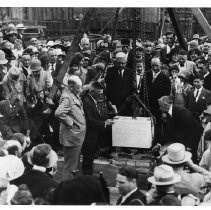 Laying of the Cornerstone for Westminster Presbyterian Church