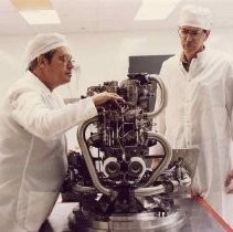 Aerojet General's Orbital Maneuvering Subsystem (OMS) engines