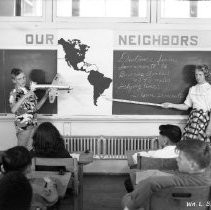 William Land School 1951 Classroom Demonstration