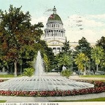 "West View of State Capitol"