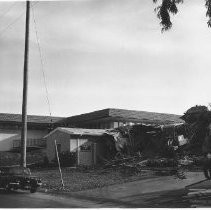 Demolition of Sacramento County Coroner's Office building on 4330 V Street