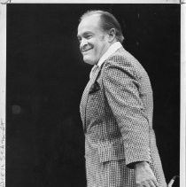 Bob Hope, the legendary comedian and movie and TV star, performing at the Music Circus in Sacramento