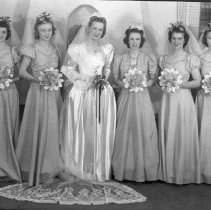 Bride and Attendants