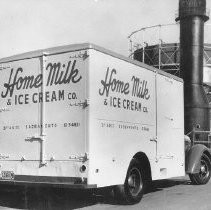 Home Milk & Ice Cream Co. Delivery Truck