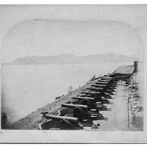 Columbiads on the South Battery, Alcatraz Island