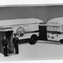 Concept Picture of California Centennial Celebration Buses