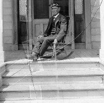 "John McFarland taken with Fancy Cap"