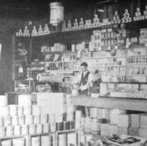 Interior of the Slocum & Gore Store