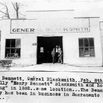 Bennett's Blacksmtih Shop