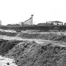 Southern Pacific Depot Construction