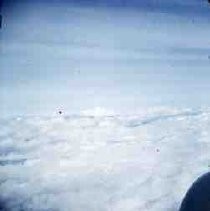 Slides of California Historical Sites. Mt. Shasta from airplane