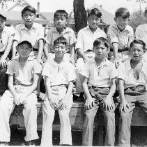 "Japanese Baseball Winners, Roosevelt Park"