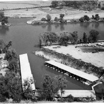 Shelter Cove after dredging and construction of dock space