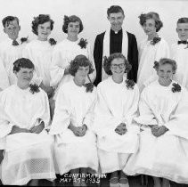 Catholic Church Confirmation and First Communion Classes 1934 -1955