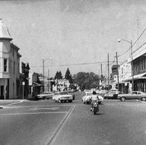 Downtown Gridley in 1974