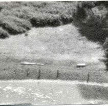 Photographs of landscape of Bolinas Bay, aerial