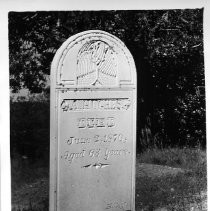 Mountain View Cemetery - tombstone of A. Hughes