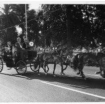 Pony Express Parade down K Street during the "re-run" of the Pony Express