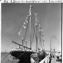 Harry Dring, Skipper of the schooner, C. A. Thayer