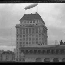 Dirigible "Akron" over Sacramento