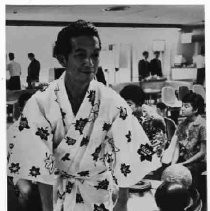 Man wearing a yukata