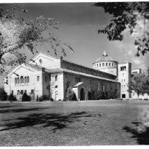 Exterior view of the State Fair Grounds on Stockton and Broadway about 1910