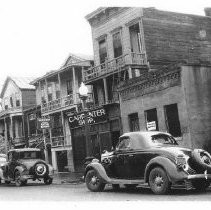 Street scene of 413 L Street in Japan Town, north side of the street