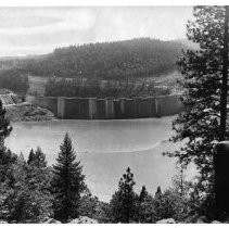 Water behind Bullards Bar Dam