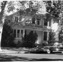 View of "The Gables", a well known Chico landmark, will fall before progress