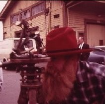 Old Sacramento historic district. View of the Tanscontinental Railroad Survey of 1969 for the centennial of the completion of the transcontinental railroad