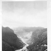 "Glacier on Way to Mt. Ranier"