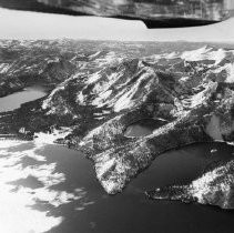 Flying over Lake Tahoe