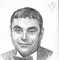 Drawing of Len Weingart by John Lopes