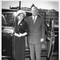 Governor Earl Warren and Wife