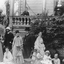 The W.B. C. Brown family at home