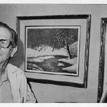 Stan Engle and paintings