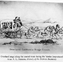 Overland California Stage Coach