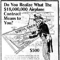 "Do You Realize What the $18,000,000 Airplane Contract Means to You?"