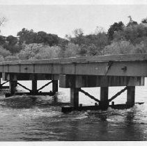 Gravel Truck Bridge on the American River just west of Sunrise Bridge in Rancho Cordova